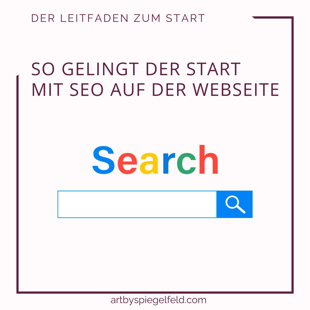 SEO Optimierung - ein Leitfaden für Beginner