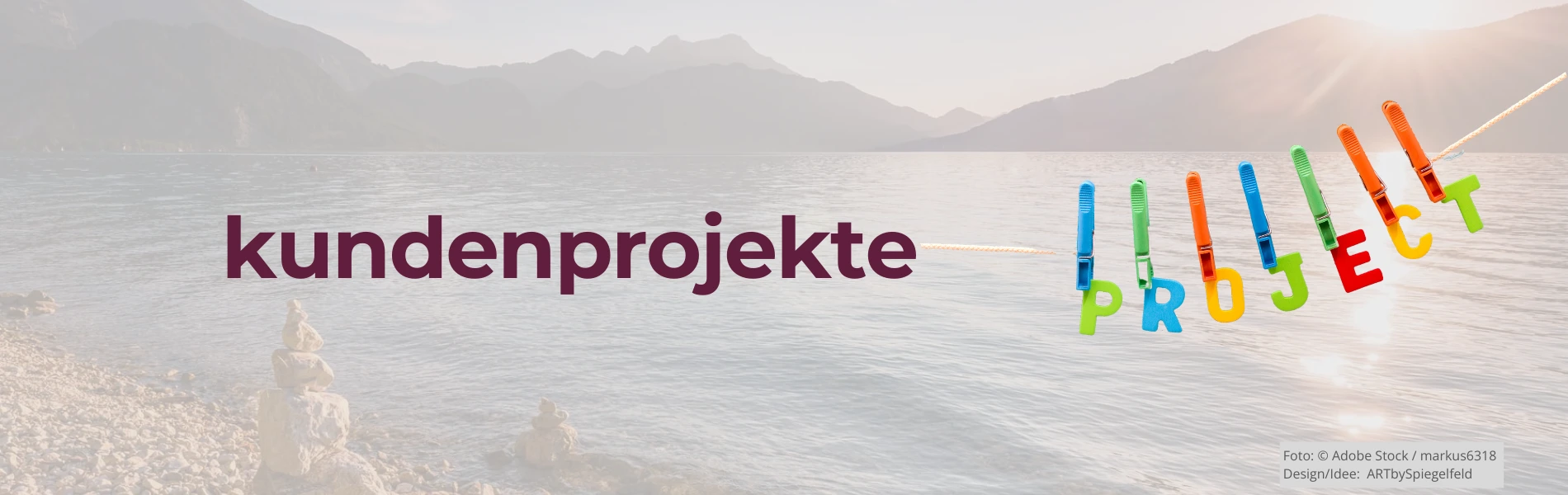 Banner Kundenprojekte