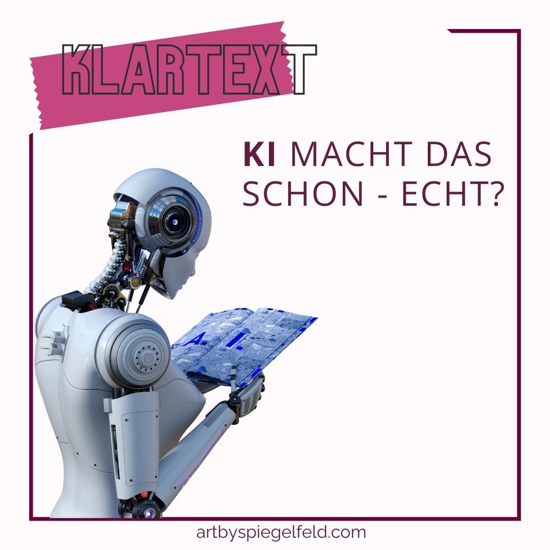 Artikel: Chancen und Risiken von künstlicher Intelligenz im kreativen Gestalten.