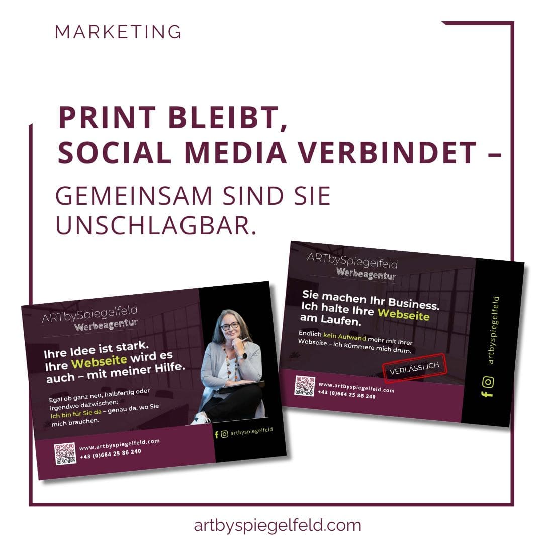 Print bleibt, Social Media verbindet. Ist Printwerbung noch zeitgemäß?