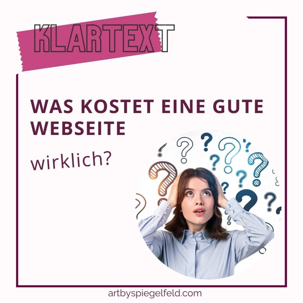 Eine Rechnung, die nach Wertarbeit klingt: Warum professionelles Webdesign eine Investition ist, die sich durch Sichtbarkeit und Kundenanfragen doppelt zurückzahlt.