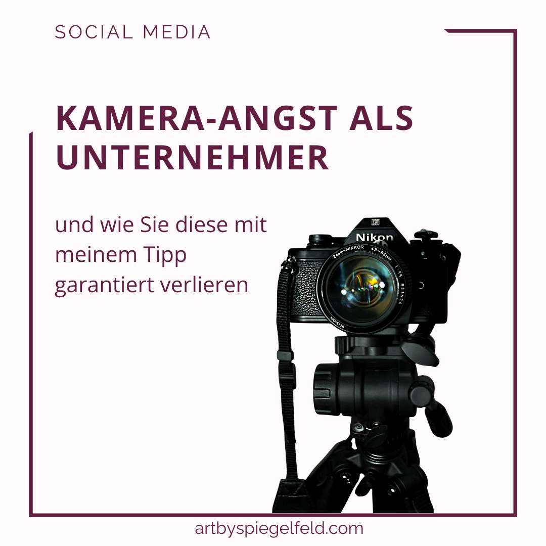 Schluss mit dem Versteckspiel: So besiegen Unternehmer ihre Kameraangst.