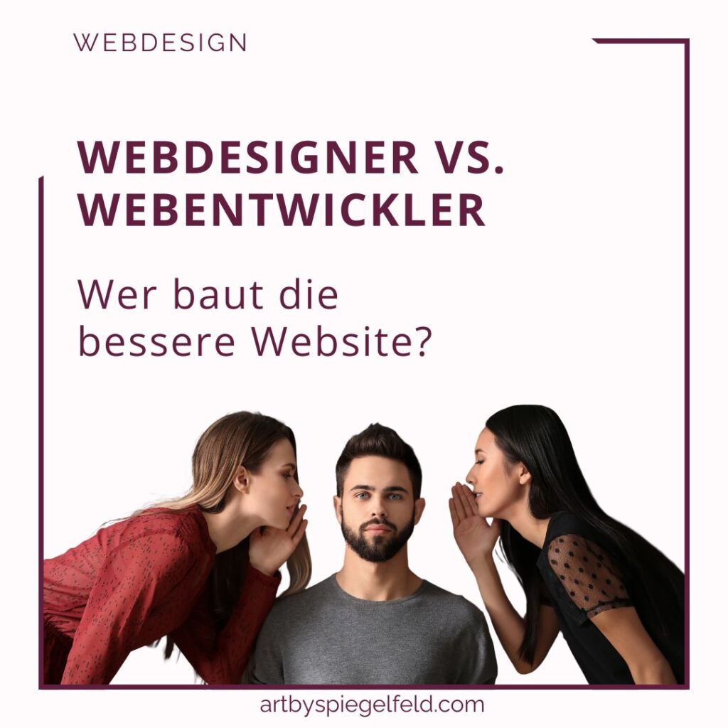 Webdesigner vs. Webentwickler: Was macht wirklich eine gute Website aus? Klarheit, SEO & Sichtbarkeit