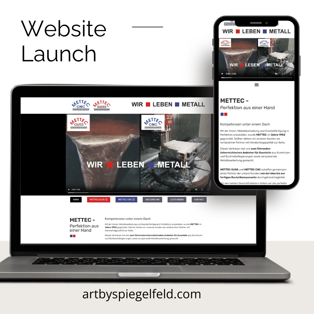 Präzision in Metall und Code: Re-Design und technischer Full-Service für Mettec