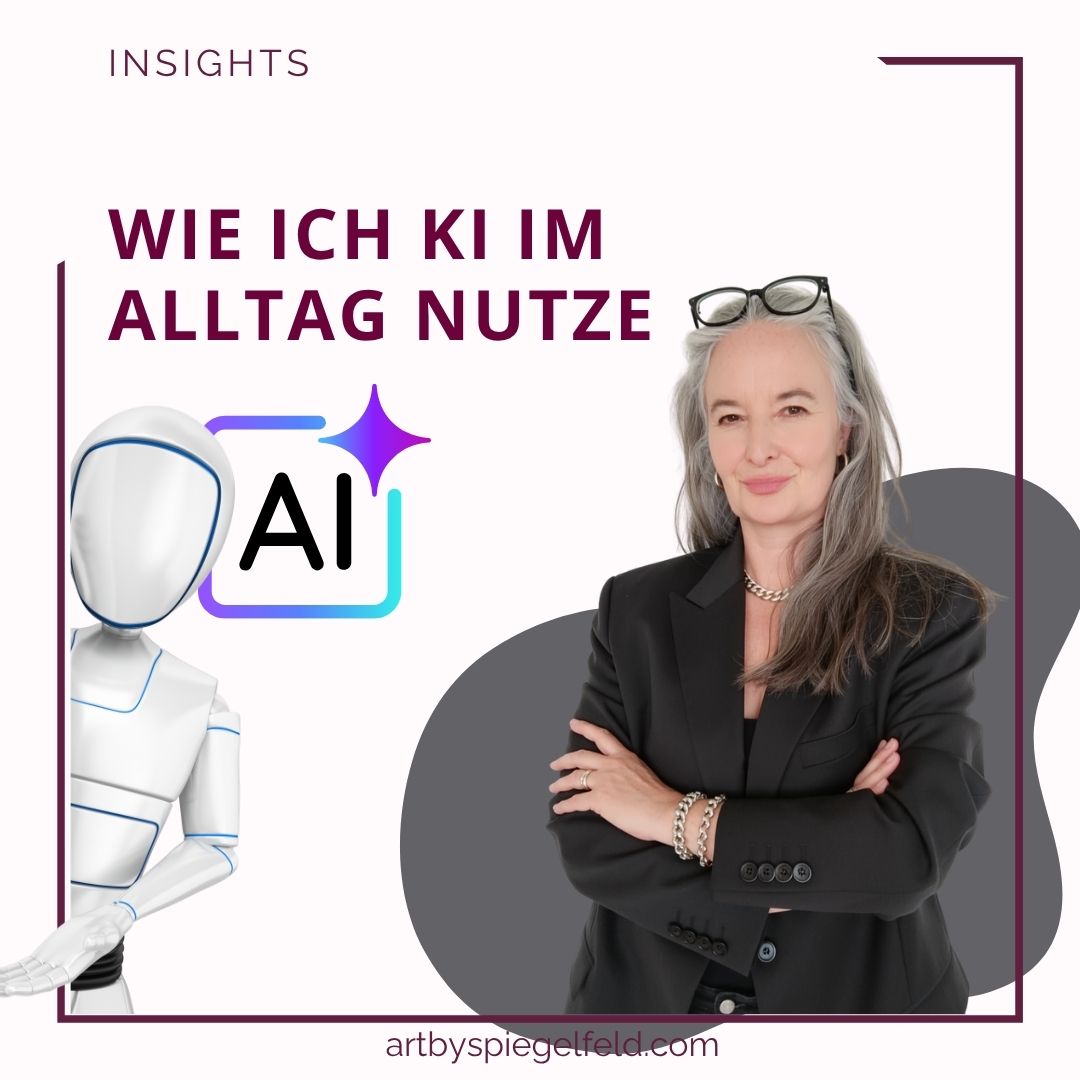KI im Business-Alltag: Ideen entstehen am Laptop, im Skizzenbuch und im Businessplaner.