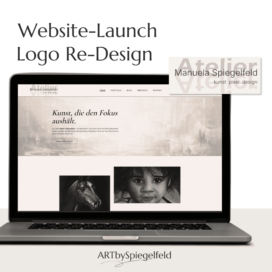 webdesign für die kunstmalerin