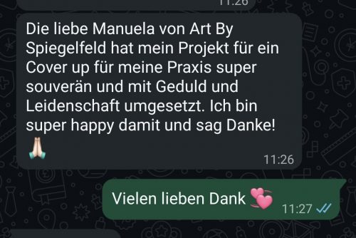 Bewertung Physiotherapeutin